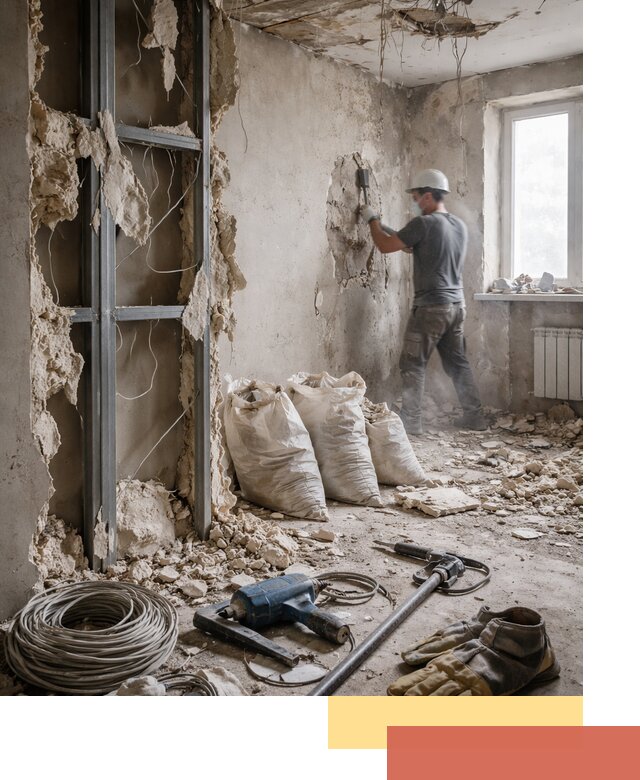 Профессиональный демонтаж зданий и конструкций в Югорске