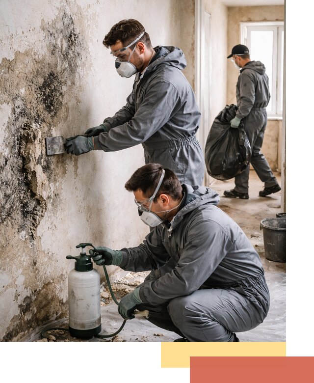 Удаление плесени со стен профессионально в Югорске