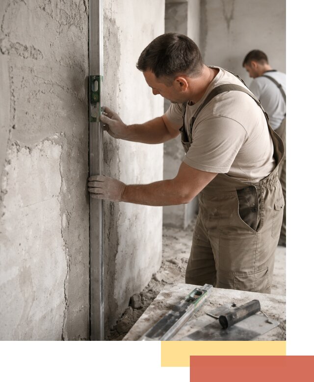 Установка штукатурных маяков в Югорске с гарантией качества