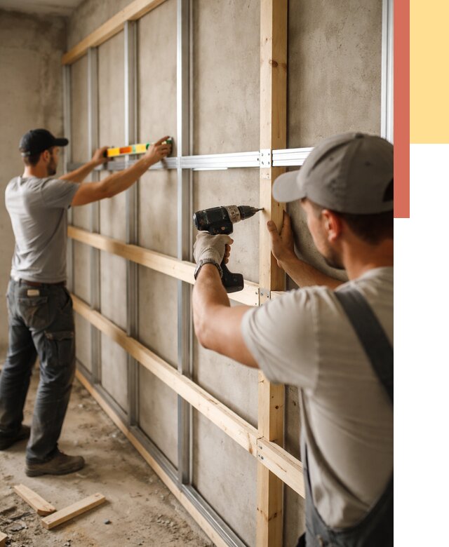 Устройство обрешетки под панели в Югорске от 2144 руб. — монтаж под ключ | ОТДЕЛОЧНИК-Югр