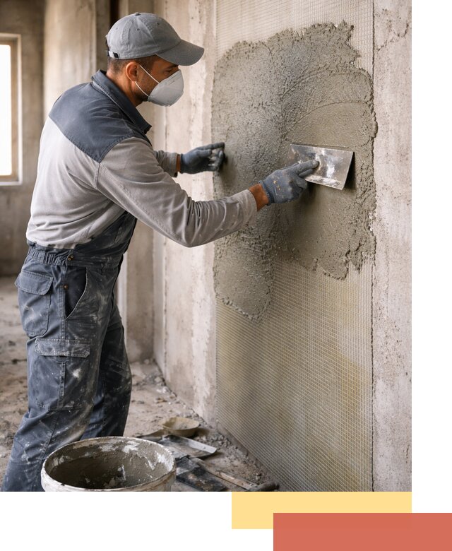 Штукатурка стен по сетке в Югорске под ключ качественно и быстро