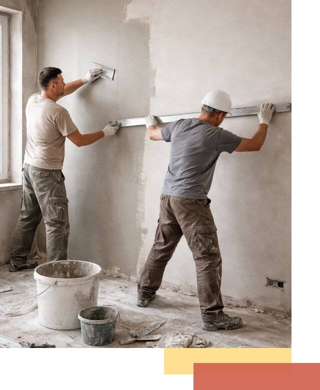 Штукатурка стен под покраску в Югорске качественно и быстро