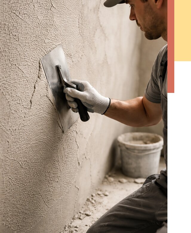 Структурная штукатурка стен в Югорске от 4595 руб. под ключ | ОТДЕЛОЧНИК-Югр