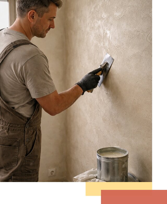 Нанесение воска на штукатурку в Югорске для защиты и блеска