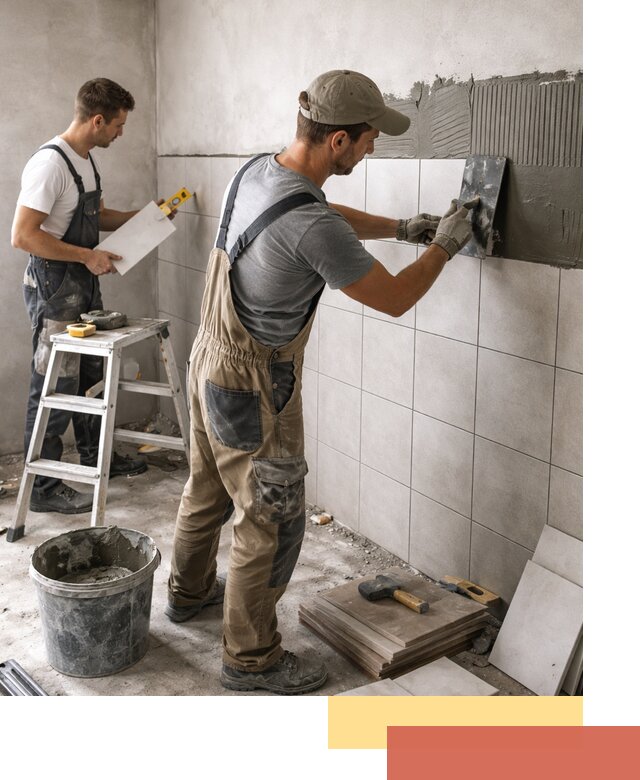 Укладка плитки на стены в Югорске профессионально и надежно