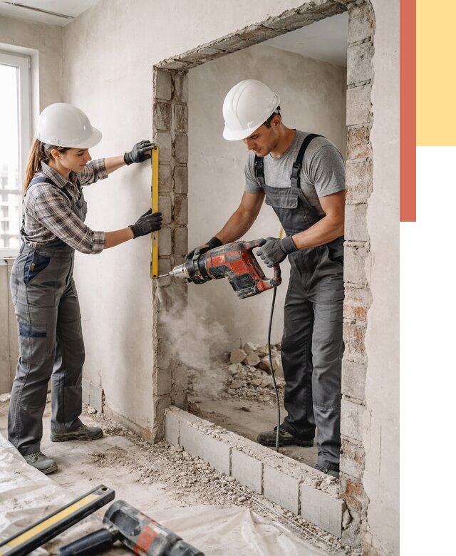 Создание проемов в стенах в Югорске от 6637 руб. — алмазная резка и расширение | ОТДЕЛОЧНИК-Югр