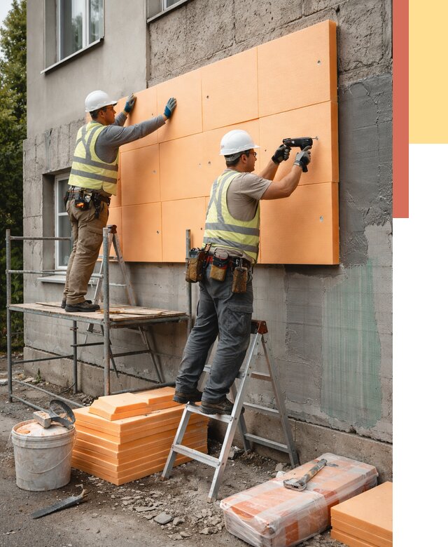 Утепление стен пеноплексом в Югорске от 1889 руб./м2 — быстро и недорого | ОТДЕЛОЧНИК-Югр