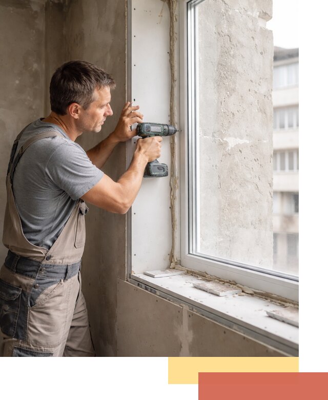 Монтаж гипсокартонных откосов в Югорске под ключ